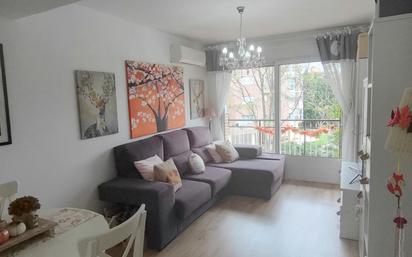 Living room of Flat for sale in  Zaragoza Capital  with Air Conditioner and Terrace