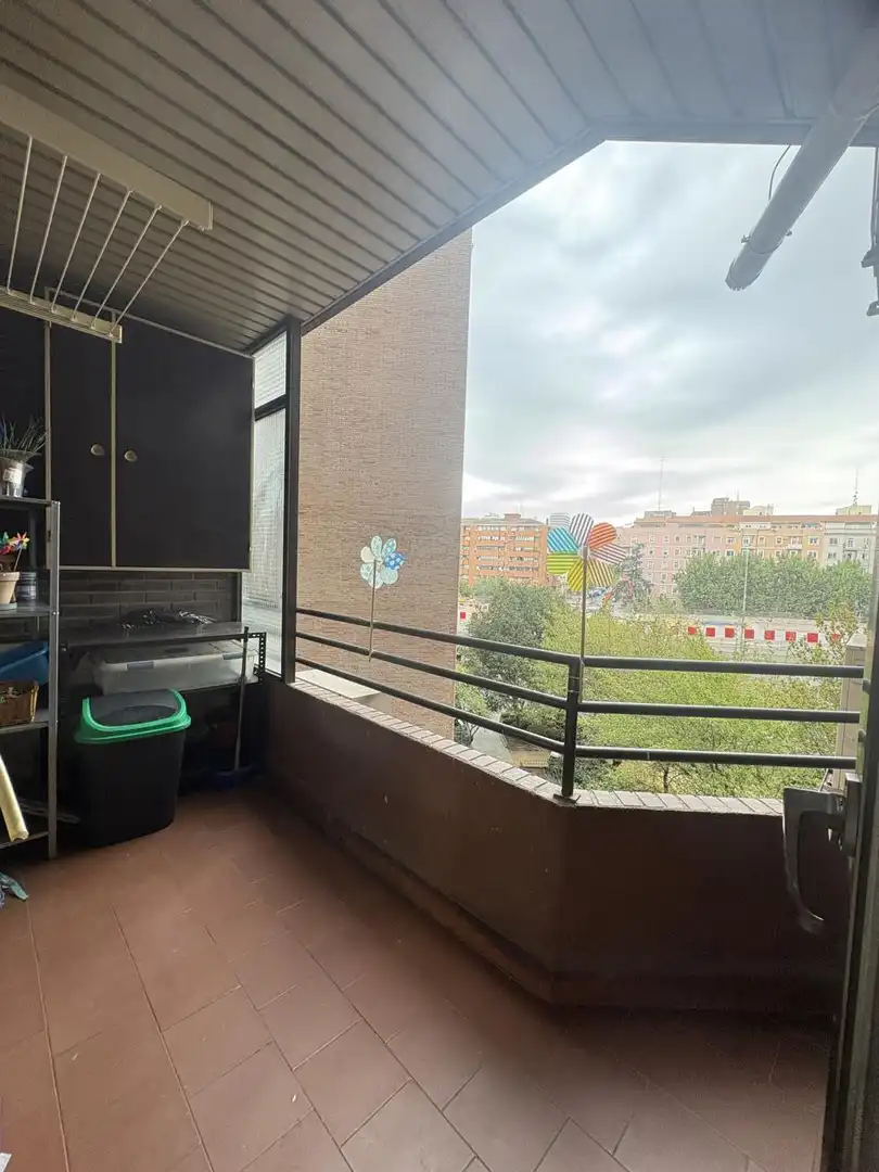Balcony of Flat for rent in Retiro