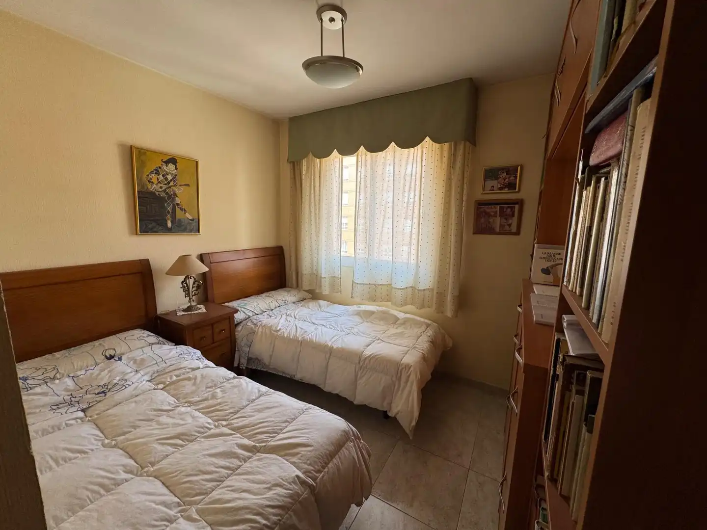 Bedroom of Flat for sale in Almería  with Heating, Furnished and Balcony