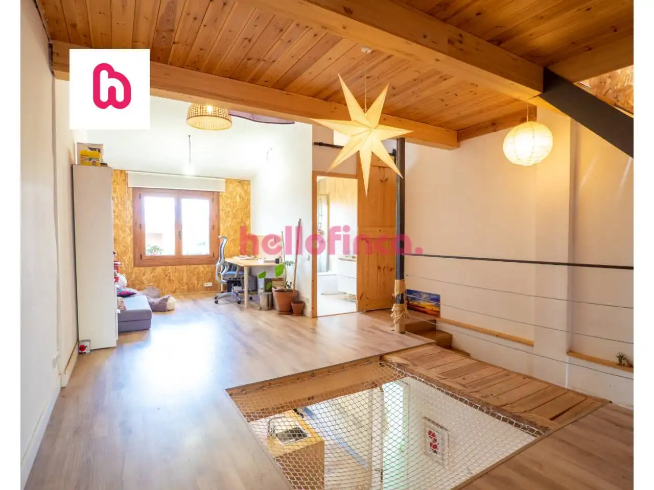 Sala d'estar de Casa adosada en venda en Ullastrell amb Aire condicionat, Parquet i Alarma