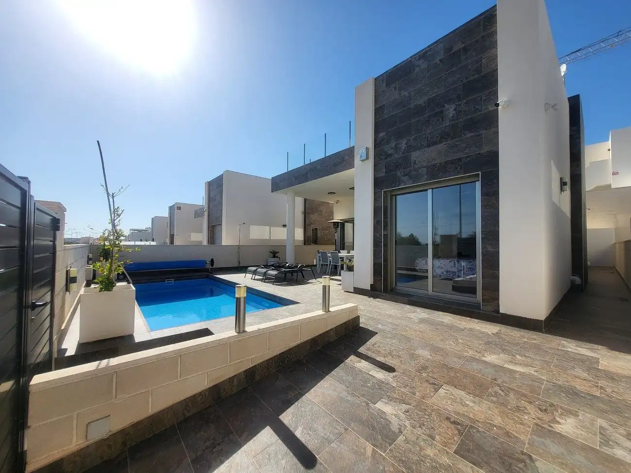 Terrassa de Casa o xalet en venda en Orihuela amb Calefacció, Jardí privat i Piscina