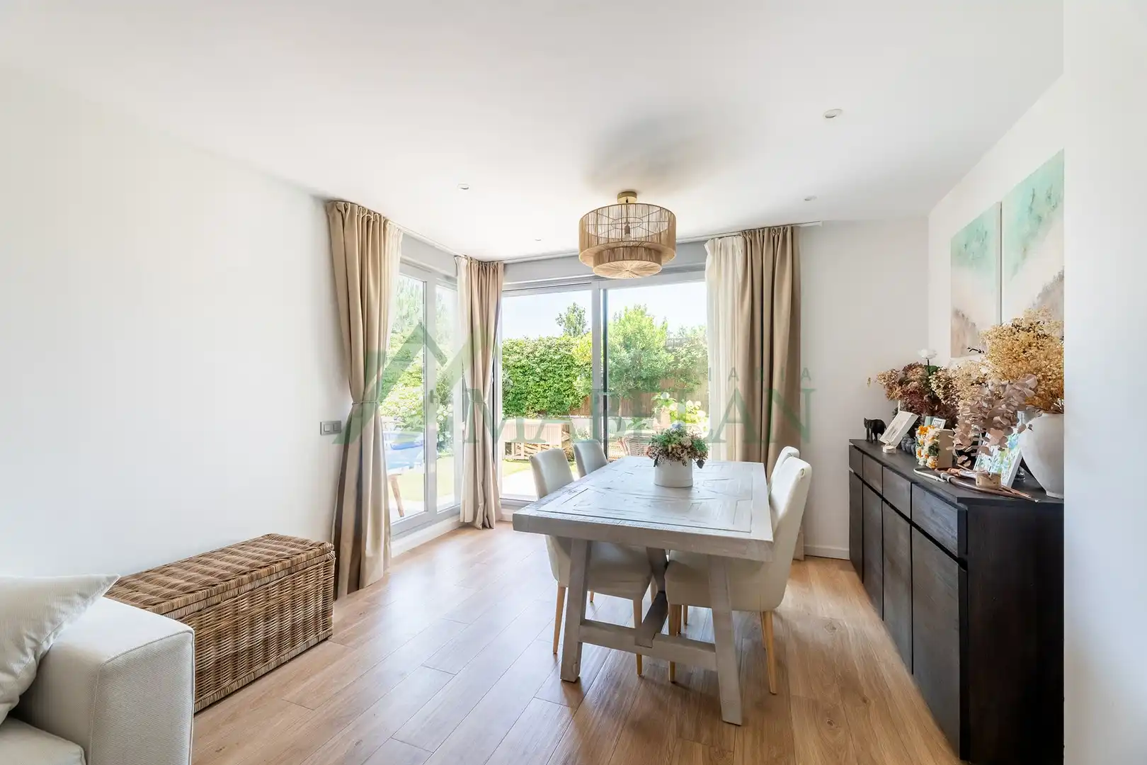 Garden of Flat for rent in Las Rozas de Madrid  with Air Conditioner, Heating and Private garden