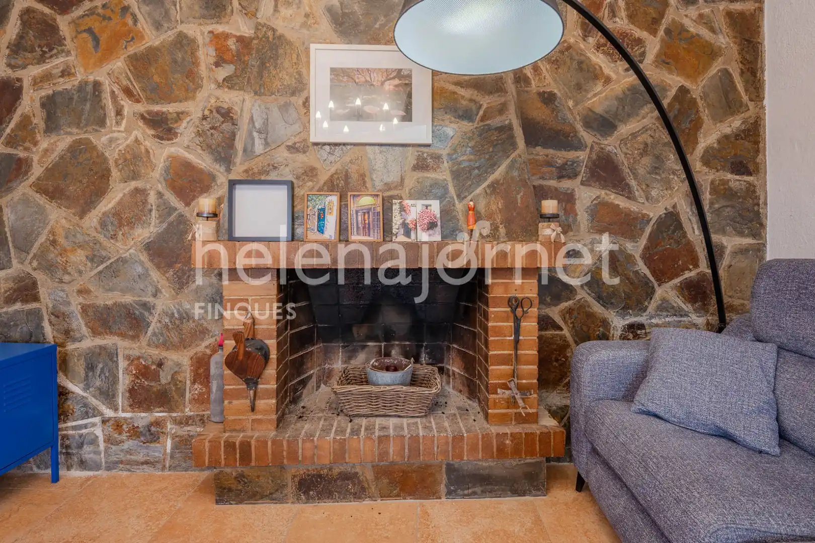 Sala de estar de Casa adosada en venta en Tossa de Mar con Aire acondicionado, Terraza y Piscina