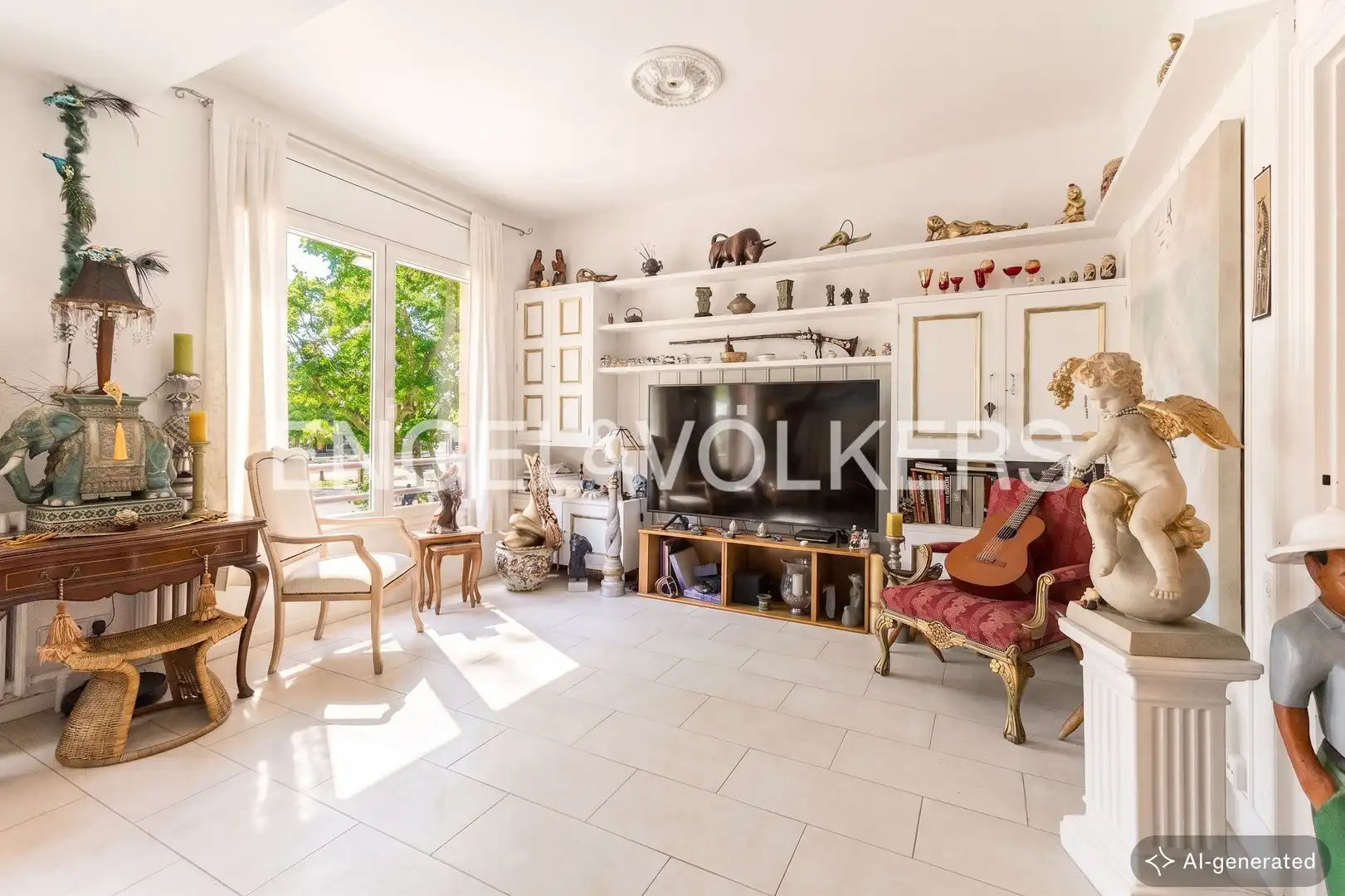 Sala de estar de Piso en venta en Barcelona con Aire acondicionado, Calefacción y Terraza