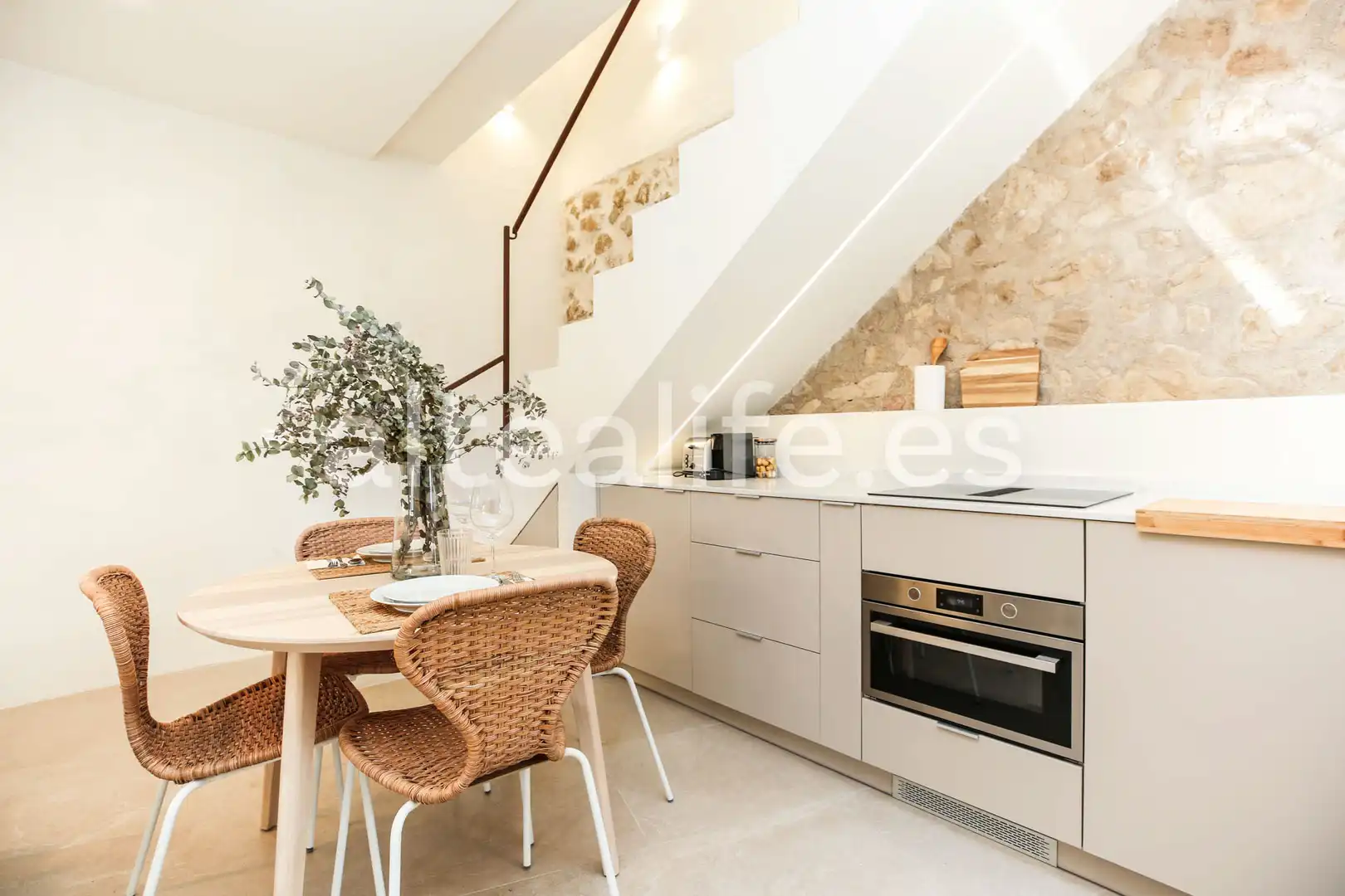 Cocina de Casa adosada en venta en Altea con Aire acondicionado