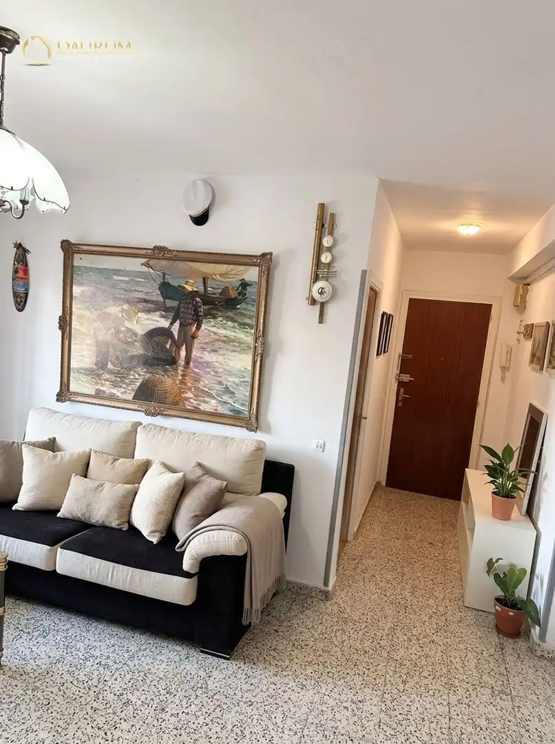 Sala d'estar de Pis en venda en Madrid amb Terrassa