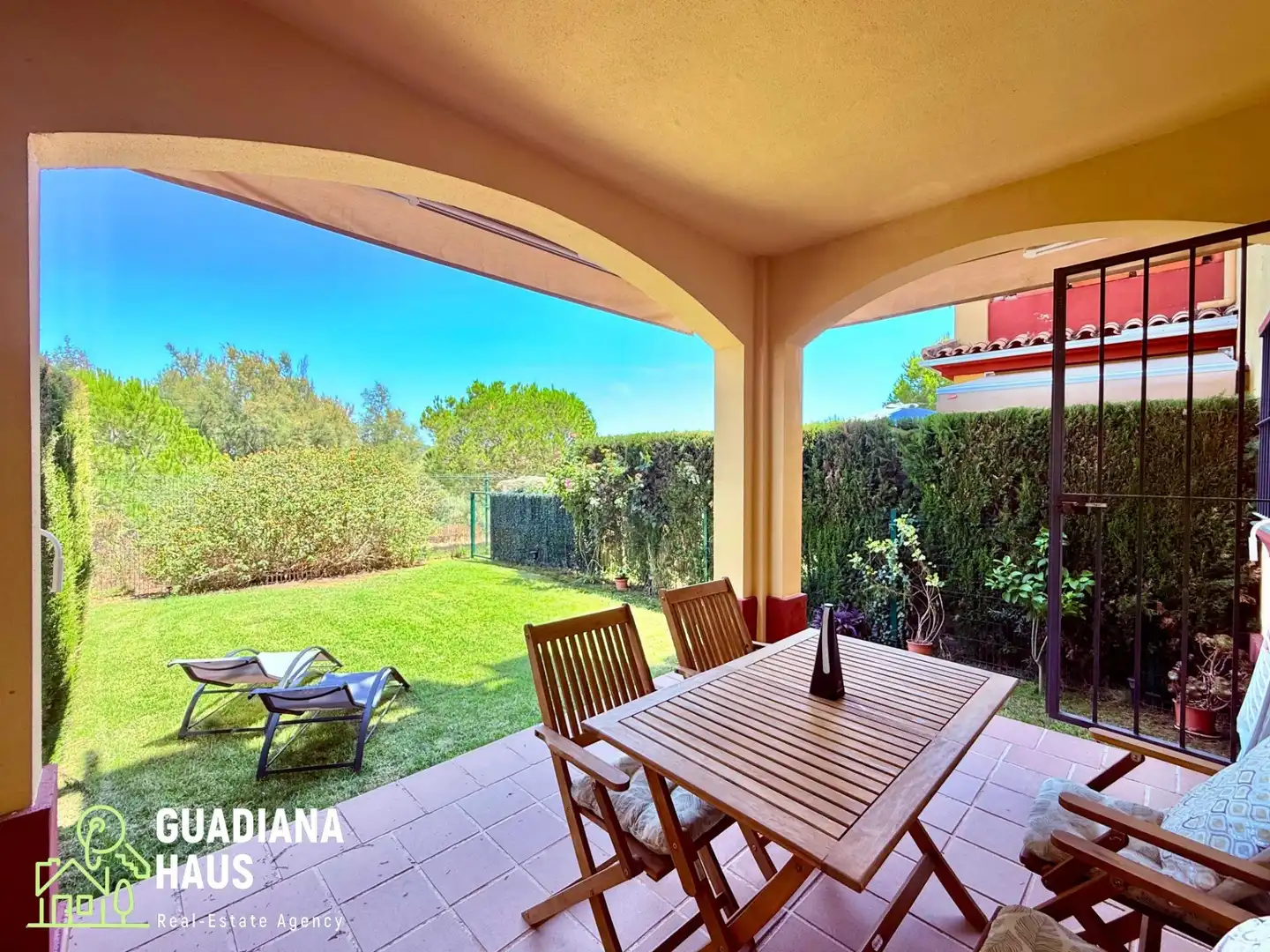 Garten von Wohnungen zum Verkauf in Ayamonte mit Privatgarten, Terrasse und Gemeinschaftspool