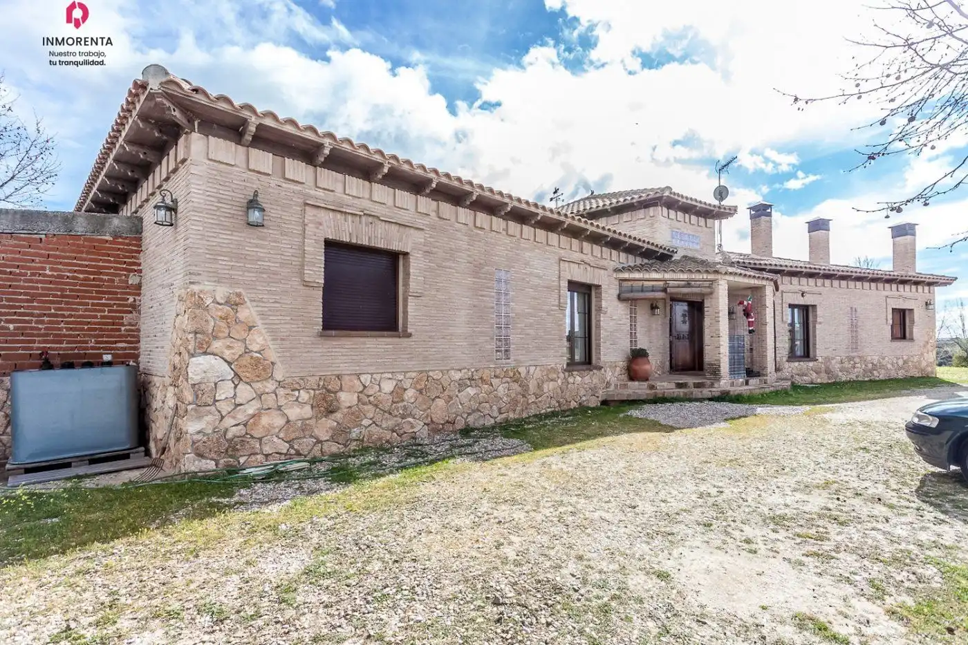 Exterior view of Country homes for sale in Villamanta  with Air Conditioner, Private garden and Terrace