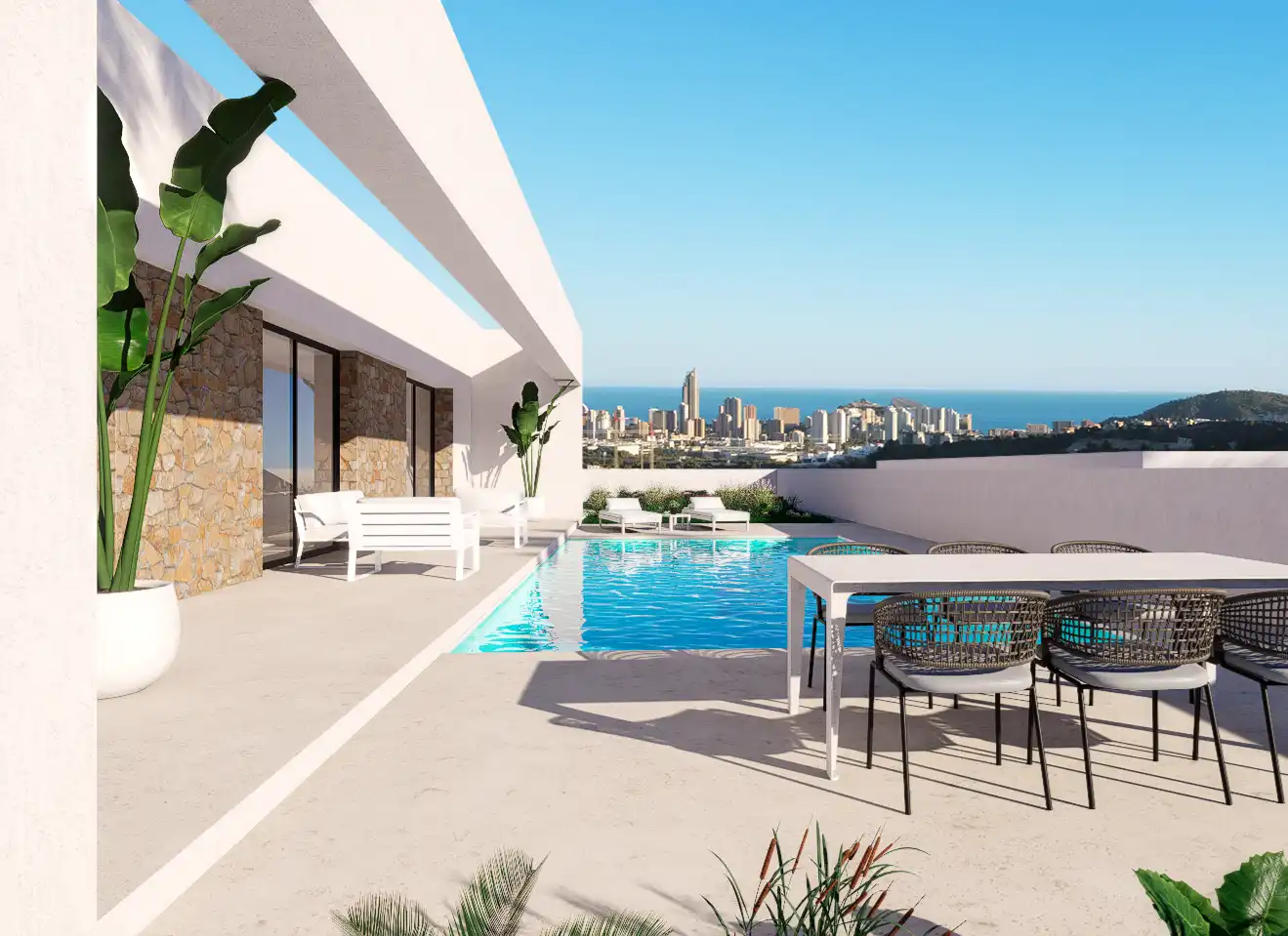 Casa amb piscina en venda a Balcón de Finestrat - Terra Marina, imagen 5