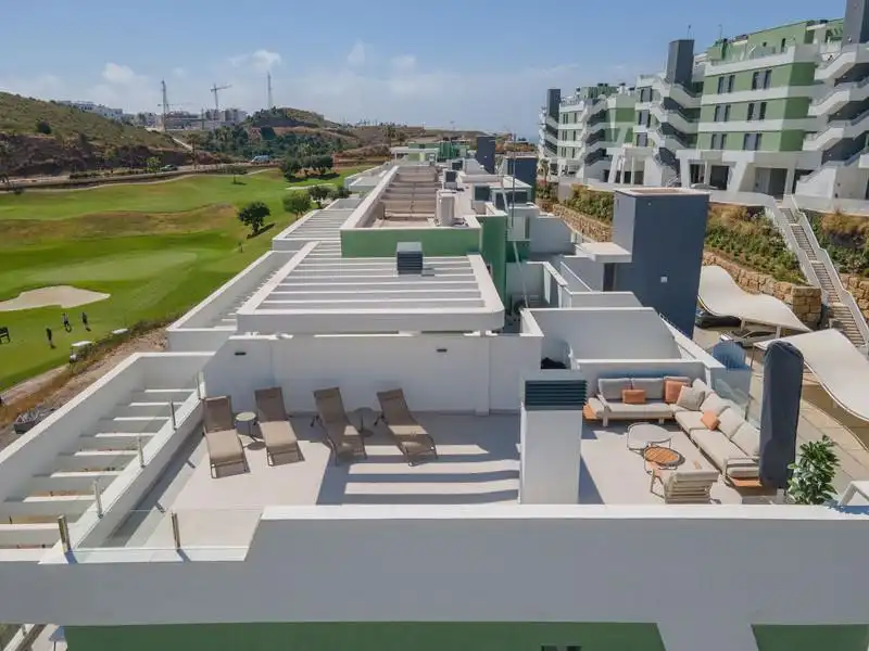 Terrace of Attic for rent in Mijas  with Air Conditioner, Heating and Terrace