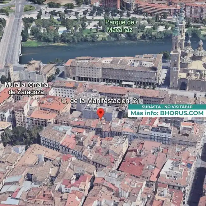 Vista exterior de Casa o xalet en venda en Zaragoza