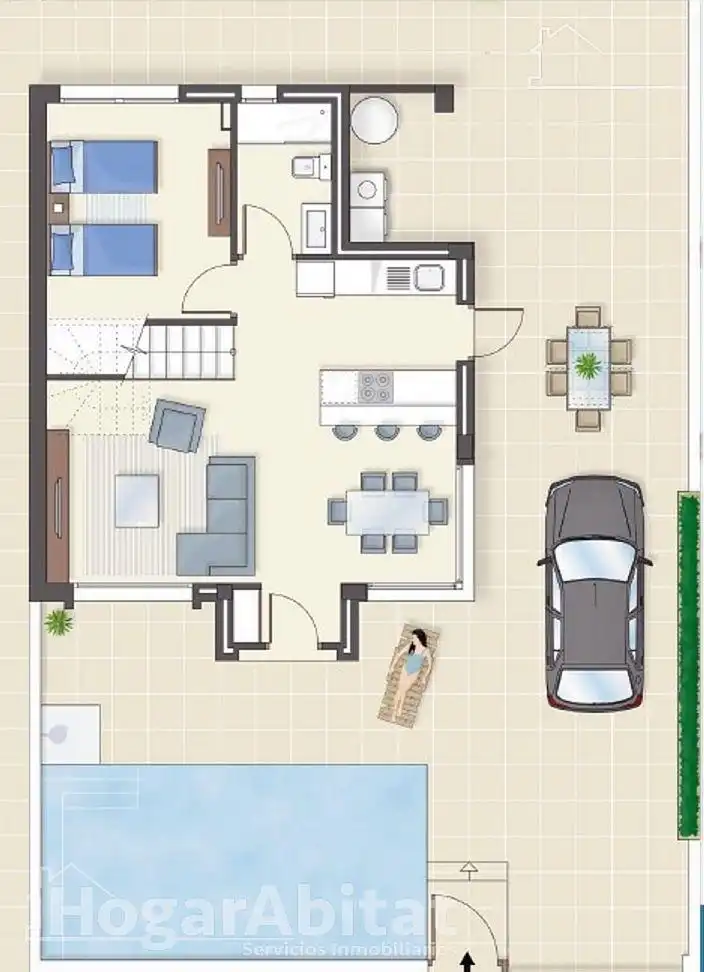 Detached house with pool for sale in Avenida Ciudad de barcelona, imagen 27