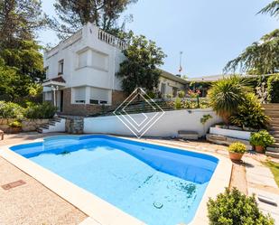 Exterior view of House or chalet for sale in  Madrid Capital  with Air Conditioner, Private garden and Terrace