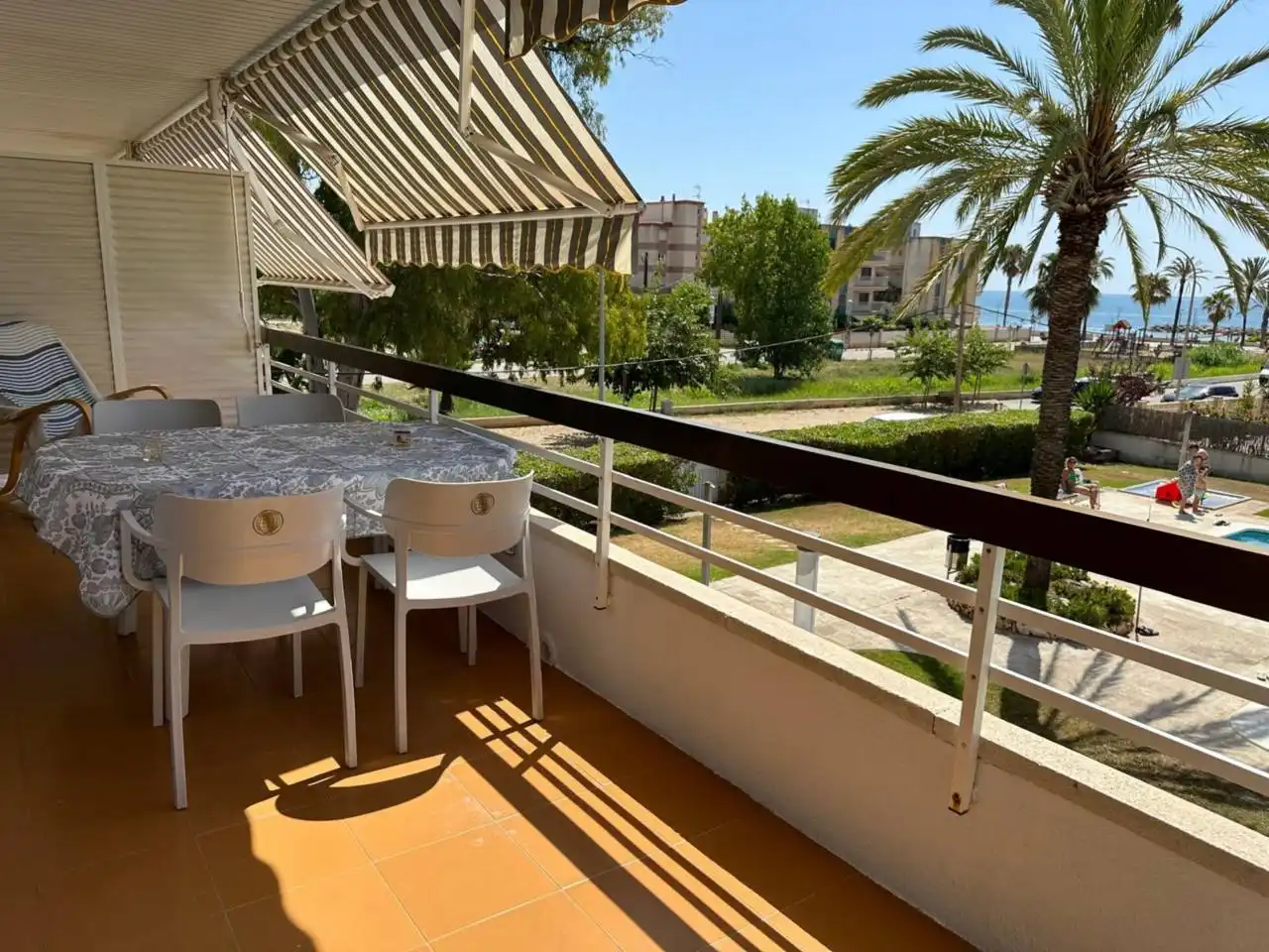 Terrassa de Pis de lloguer en Cubelles amb Calefacció, Parquet i Terrassa