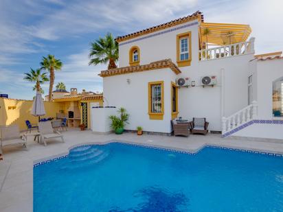 Exterior view of House or chalet for sale in Orihuela  with Air Conditioner, Terrace and Swimming Pool