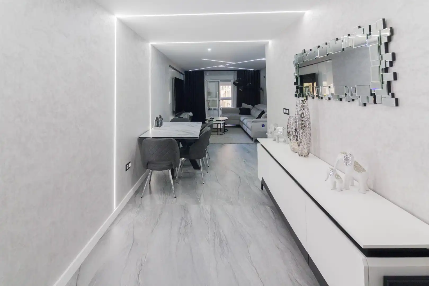 Dining room of Flat for rent in Orihuela  with Air Conditioner, Terrace and Balcony