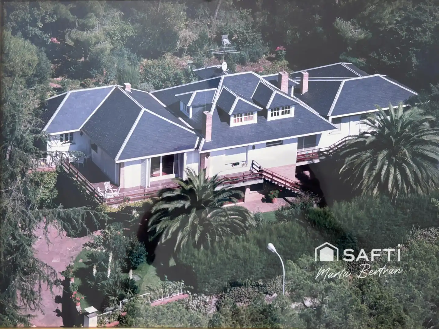 Vista exterior de Finca rústica en venta en Sant Feliu de Codines con Calefacción, Terraza y Piscina