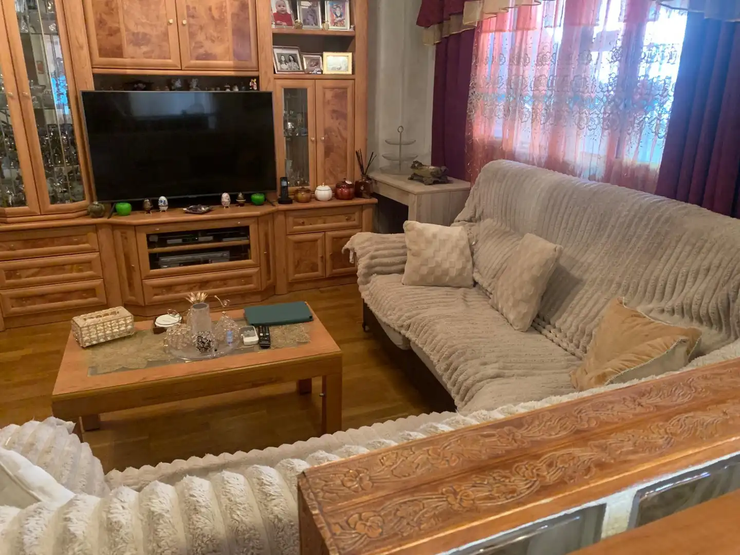 Sala d'estar de Casa o xalet en venda en Murcia amb Aire condicionat, Calefacció i Jardí privat