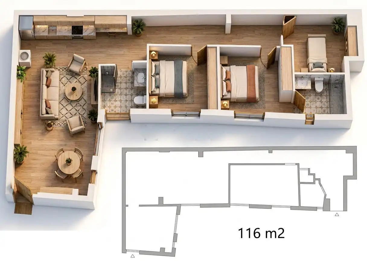 Flat with lift for sale in Calle ACERA DE SAN ILDEFONSO, imagen 12