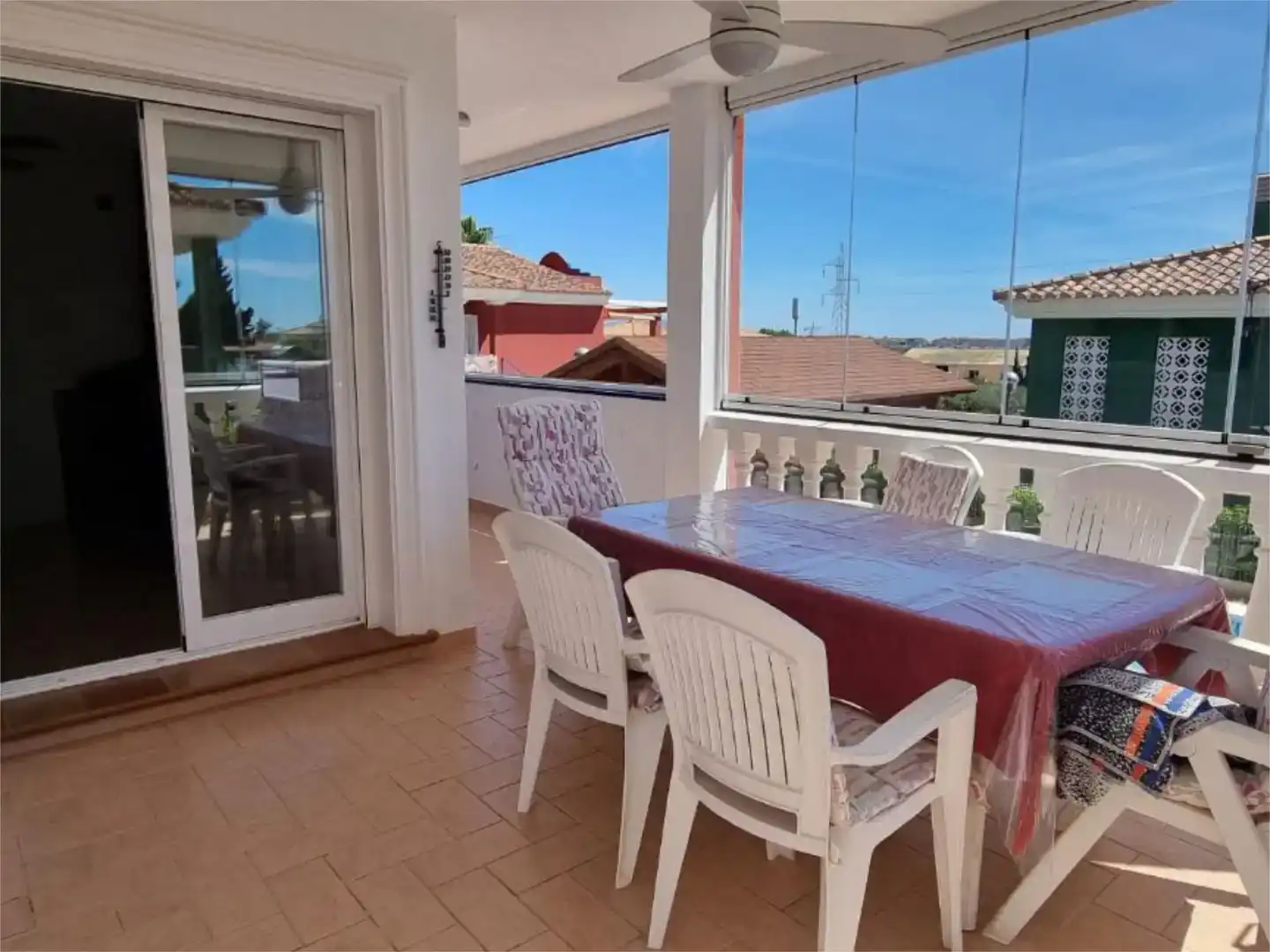 Terrassa de Casa o xalet en venda en Peñíscola / Peníscola amb Aire condicionat i Piscina