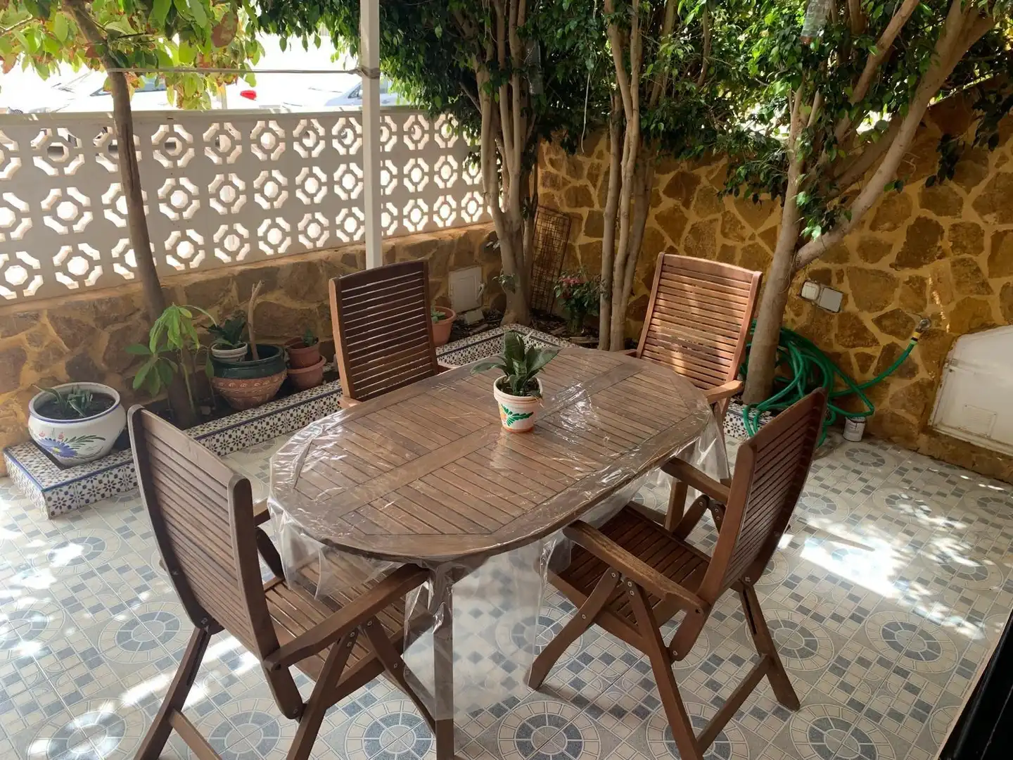 Terrassa de Casa o xalet en venda en Los Narejos - Punta Calera