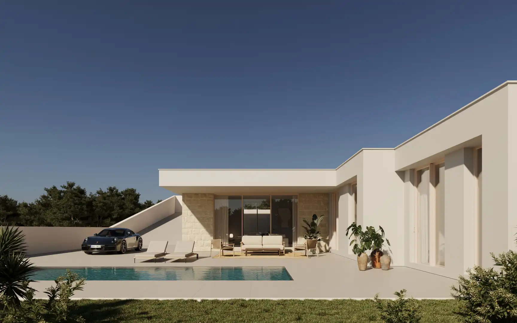 Neubau-Villa mit Terrasse zum Verkauf in Carrer Rei Jaume I 28