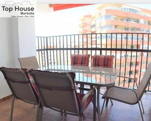 Terrassa de Apartament de lloguer en Fuengirola amb Aire condicionat, Terrassa i Piscina comunitària