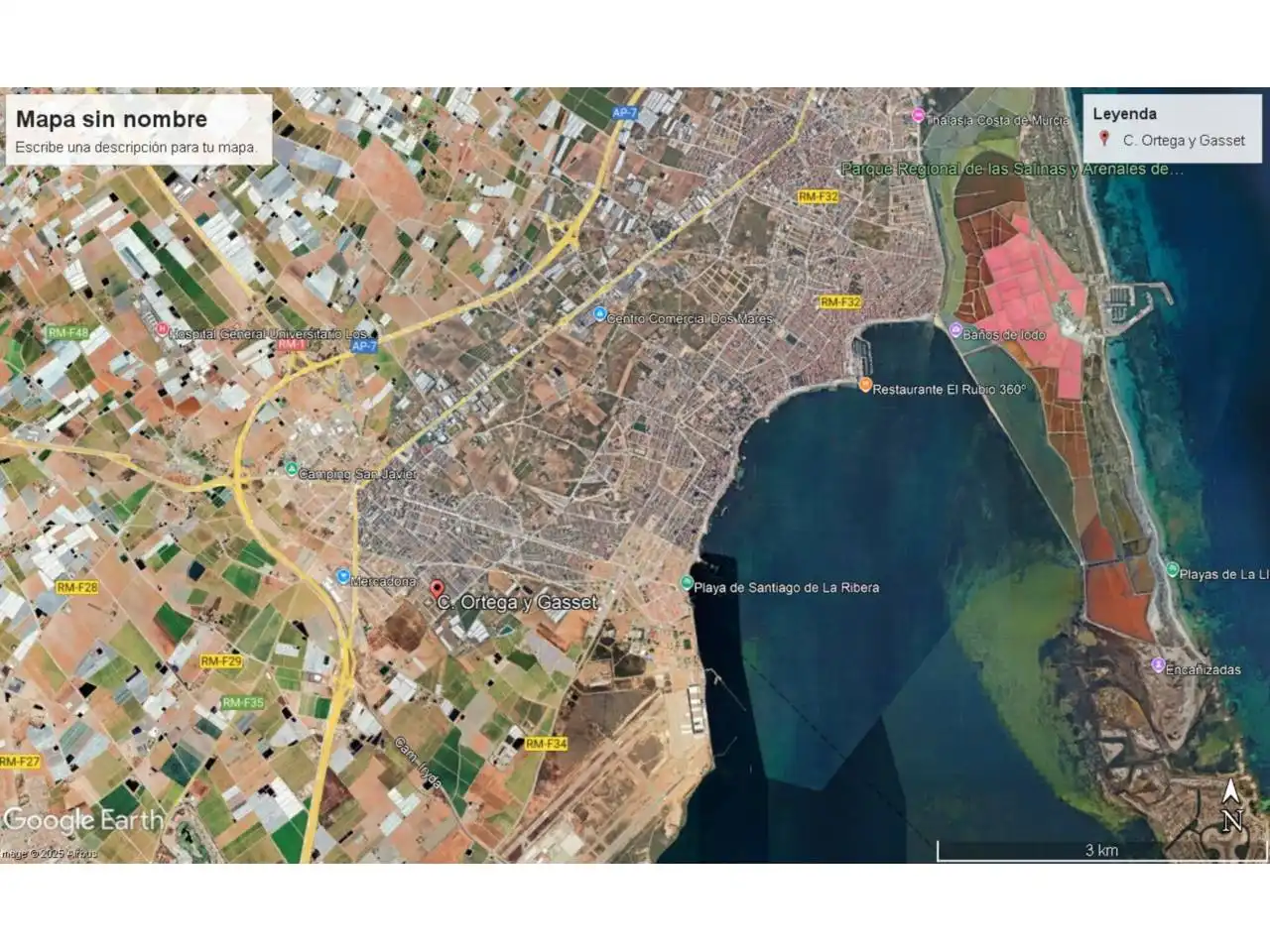 Außenansicht von Wohnung zum Verkauf in San Javier mit Klimaanlage, Terrasse und Schwimmbad