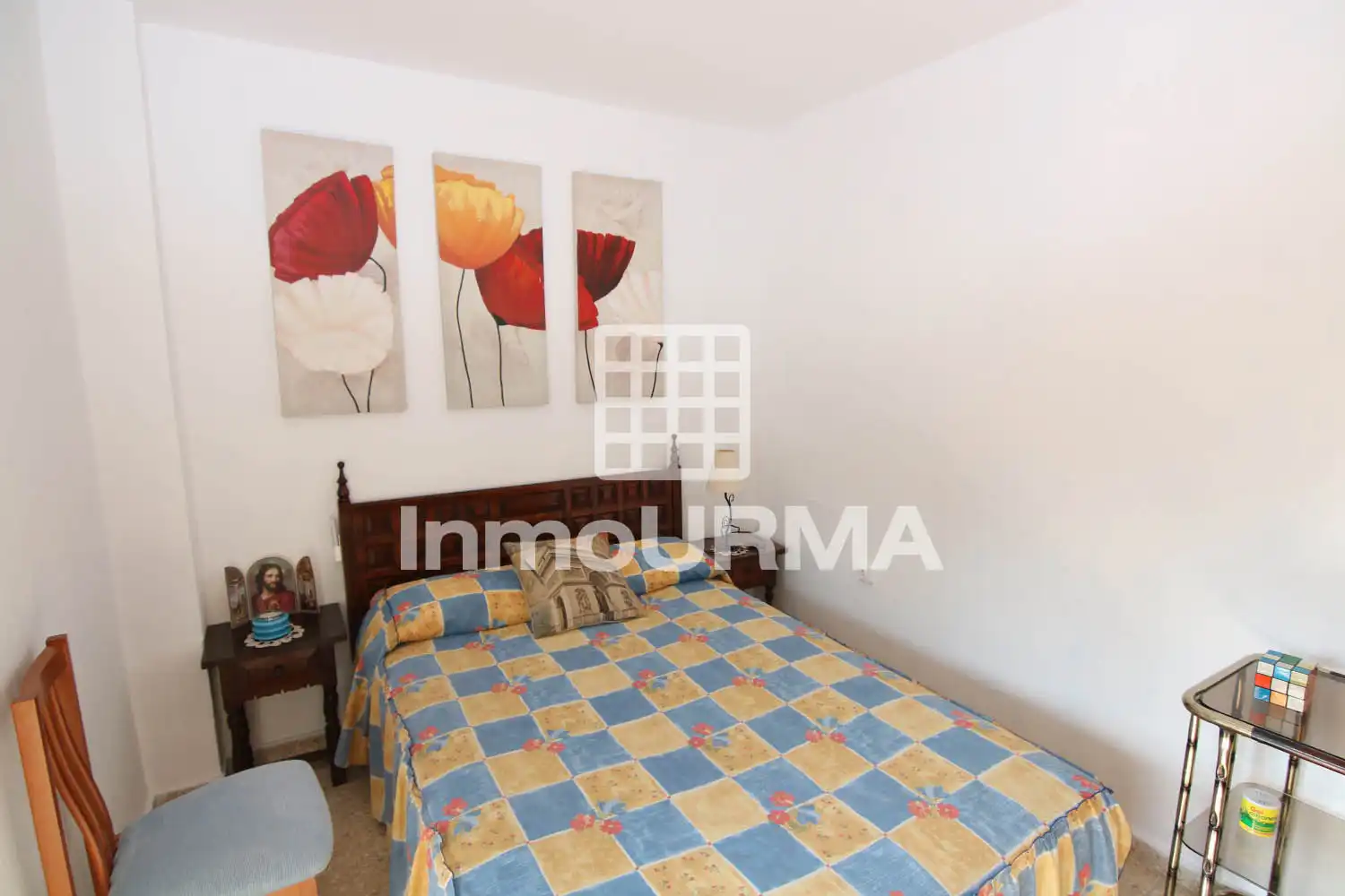 Schlafzimmer von Wohnung zum Verkauf in Alicante / Alacant mit Terrasse, Möbliert und Balkon