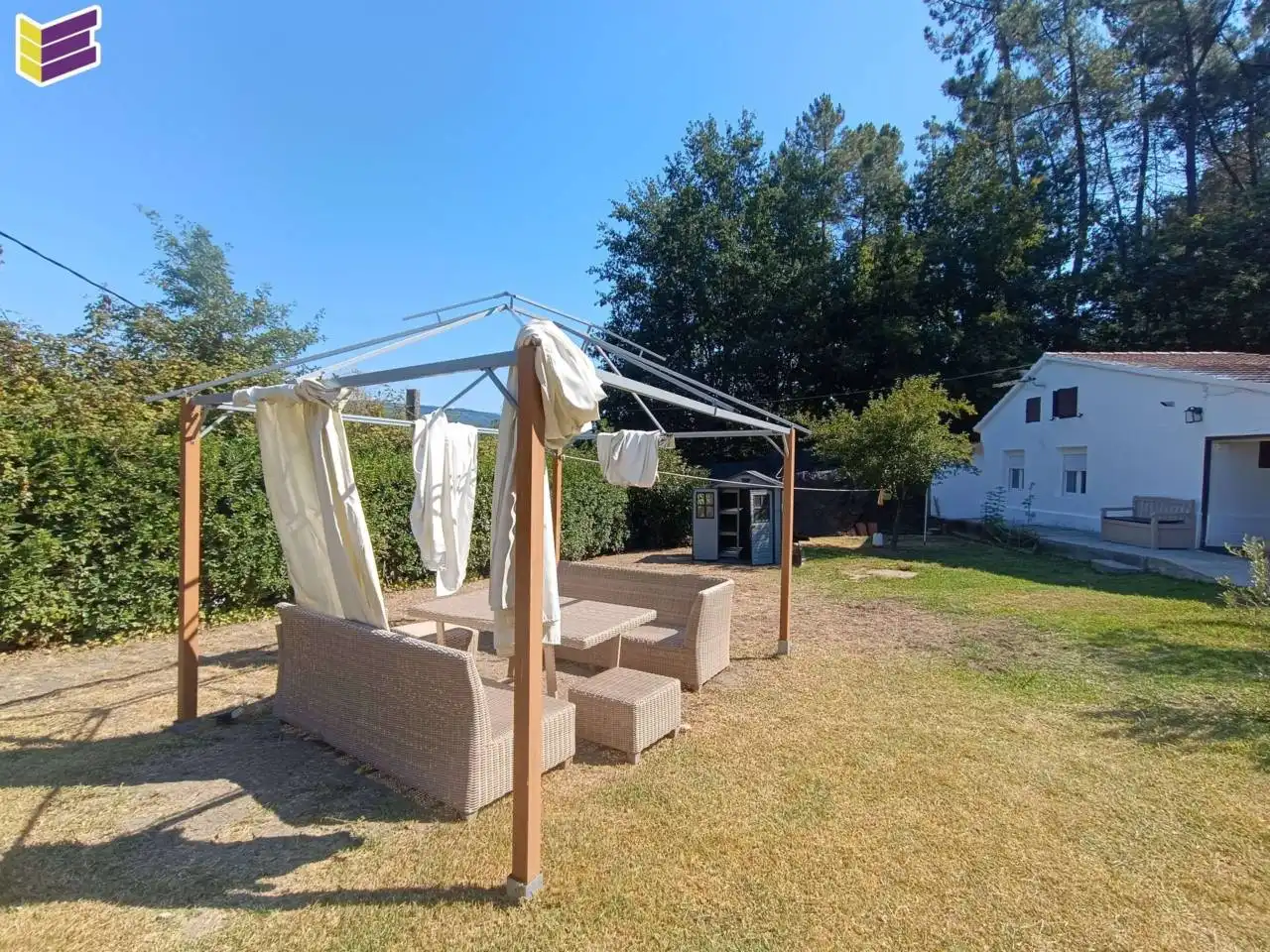 Jardín de Casa o chalet en venta en Mondariz con Calefacción, Jardín privado y Terraza