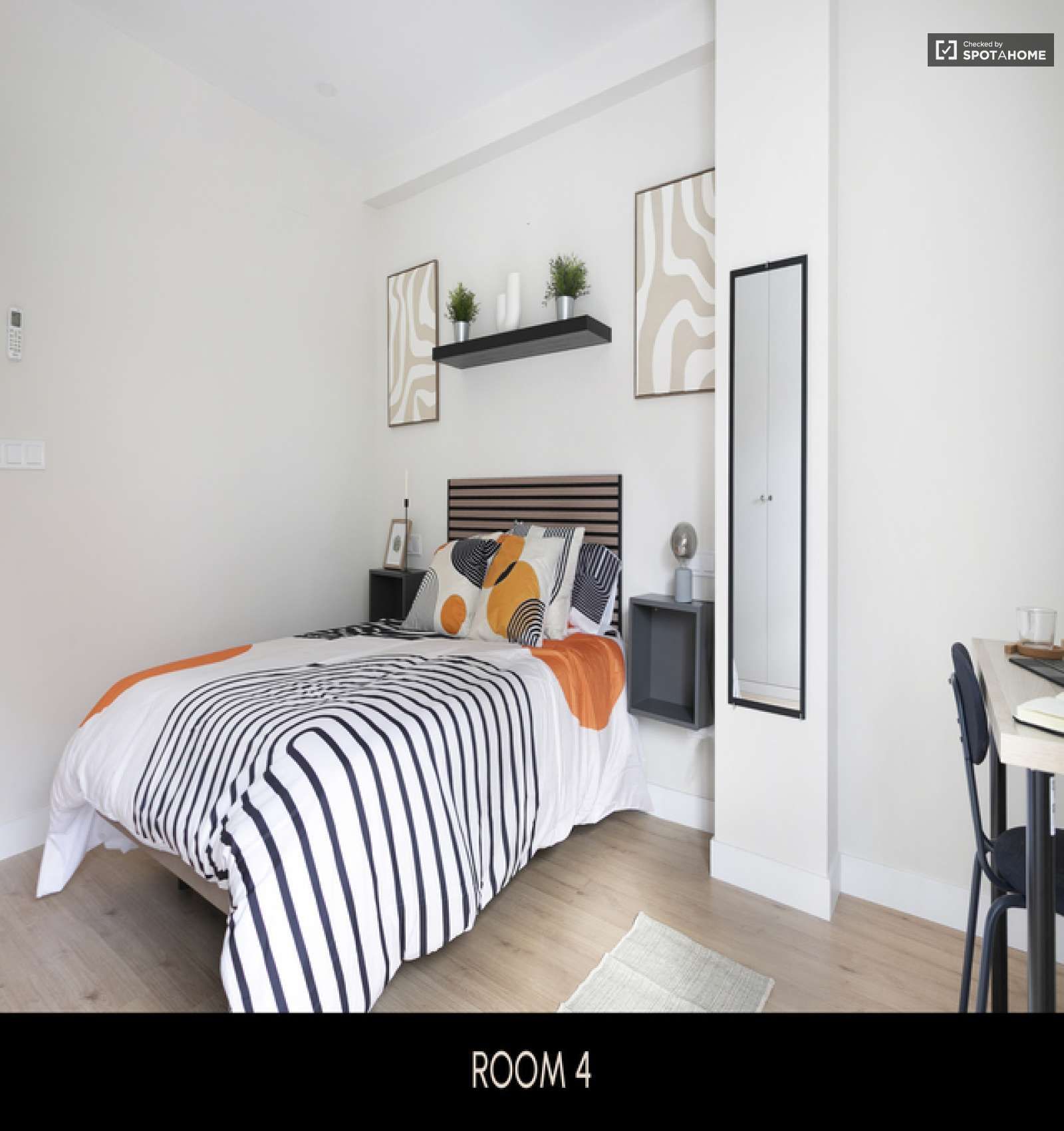 Dormitori de Pis per a compartir en  Madrid Capital amb Aire condicionat, Calefacció i Terrassa