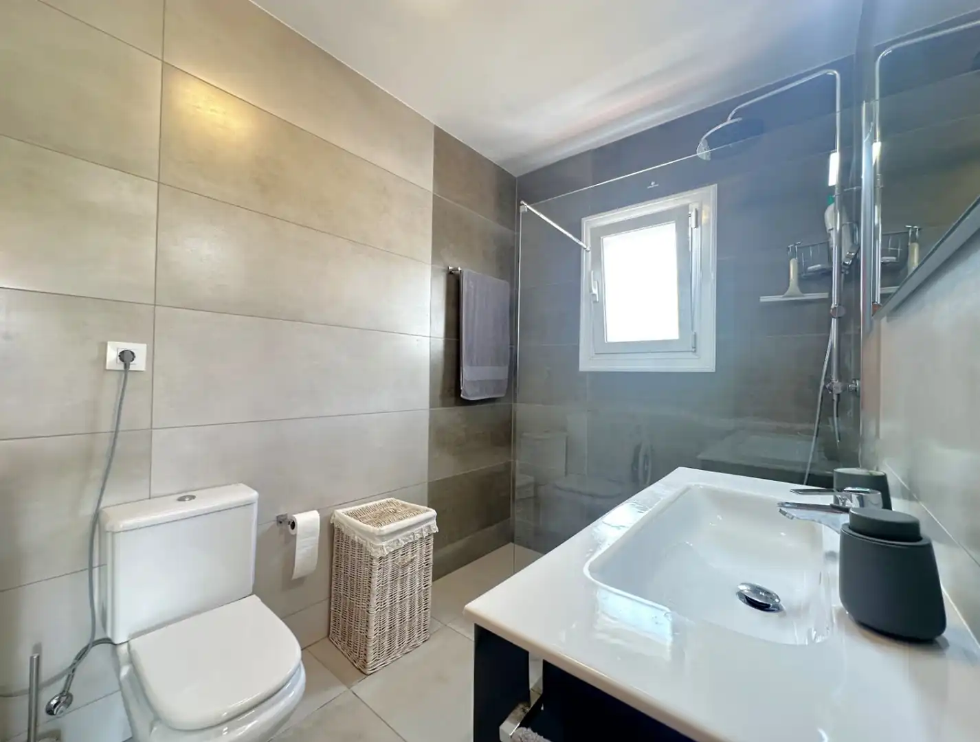 Baño de Casa o chalet en venta en Moraira con Aire acondicionado, Calefacción y Jardín privado