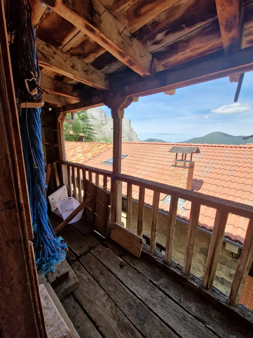 Terraza de Casa adosada en venta en Vega de Liébana con Terraza, Trastero y Balcón