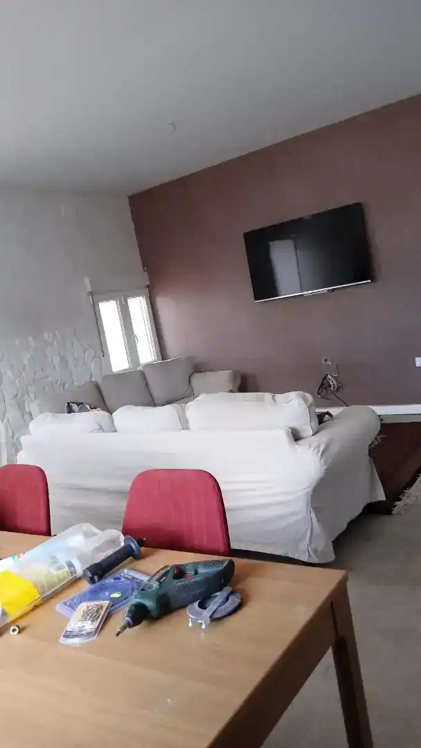 Sala d'estar de Casa o xalet en venda en Cartagena amb Aire condicionat i Piscina
