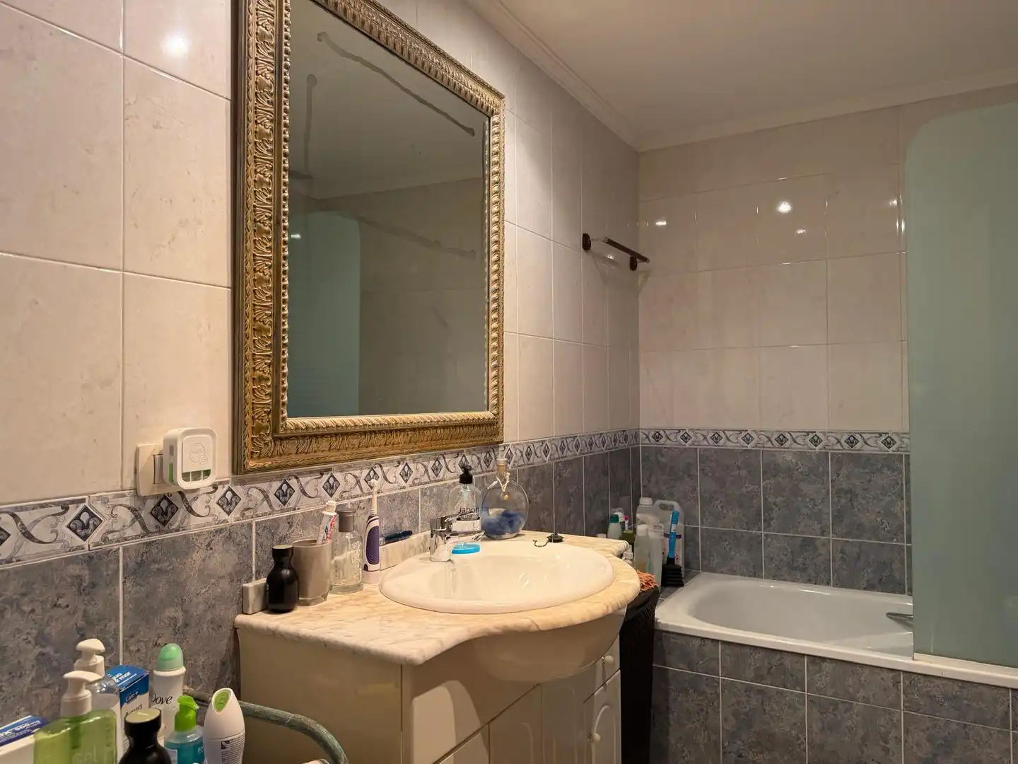 Badezimmer von Maisonette zum Verkauf in Castellón de la Plana / Castelló de la Plana mit Klimaanlage, Heizung und Terrasse