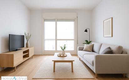 Living room of Flat for sale in Badalona