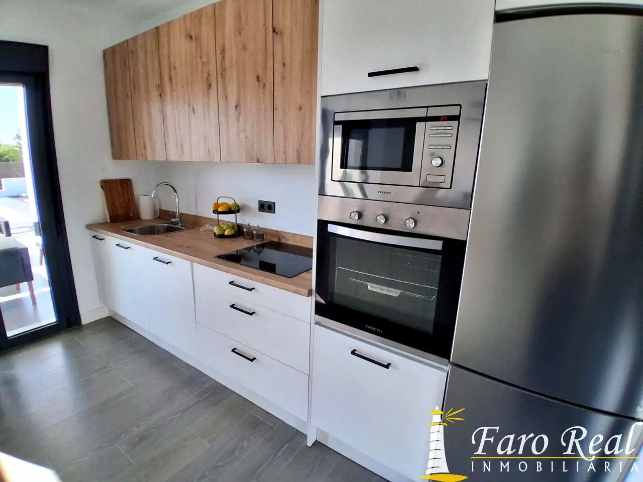 Kitchen of Houses for rent in Sanlúcar de Barrameda  with Air Conditioner, Private garden and Swimming Pool