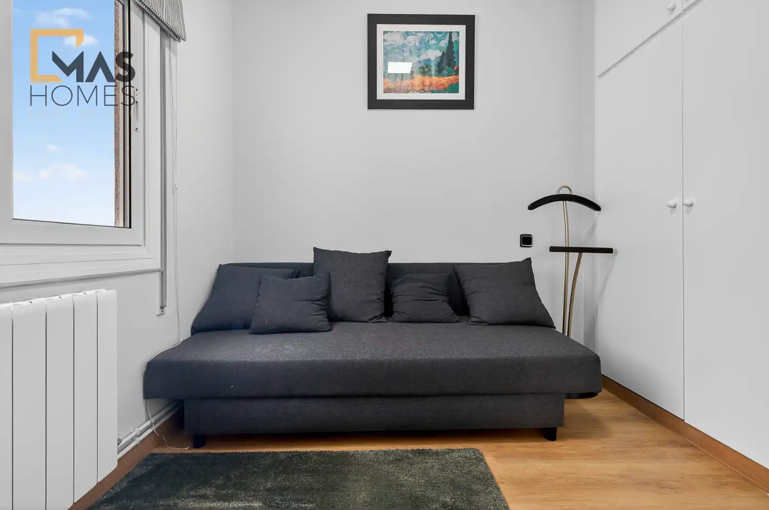 Wohnzimmer von Wohnung zum Verkauf in Sabadell mit Klimaanlage, Heizung und Terrasse
