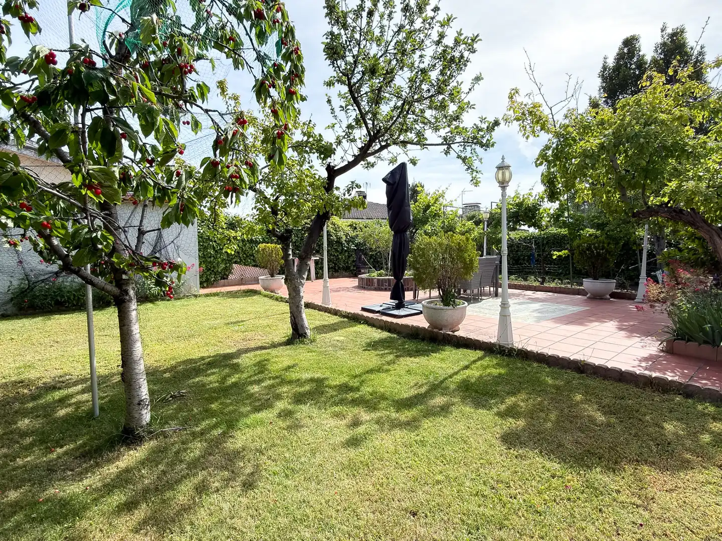 Jardí de Casa o xalet en venda en Santa Cruz del Retamar amb Calefacció, Jardí privat i Terrassa