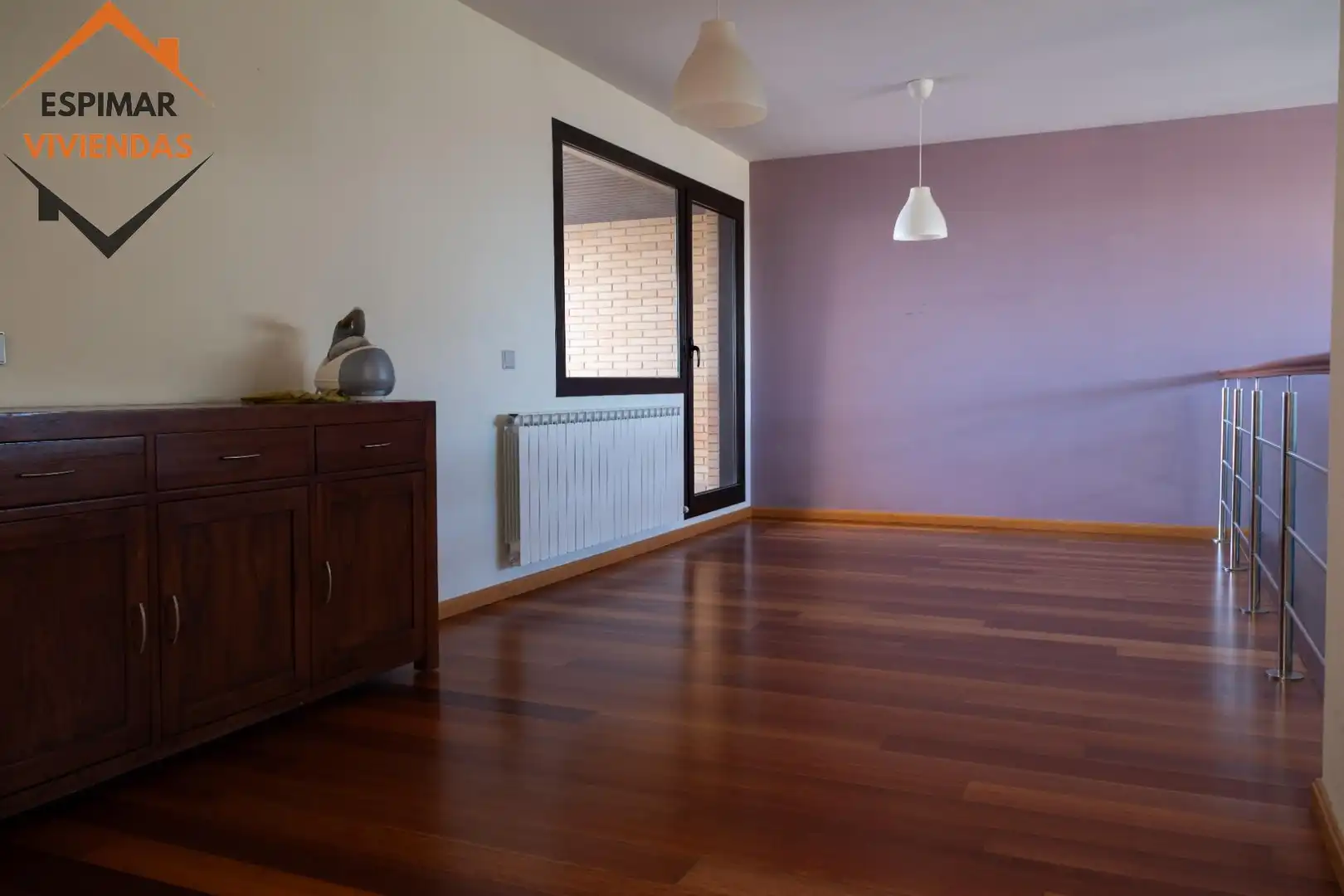 Living room of Houses for sale in Villanueva de Gállego  with Air Conditioner, Heating and Private garden