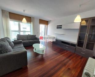 Living room of Flat to rent in Santiago de Compostela   with Heating and Storage room