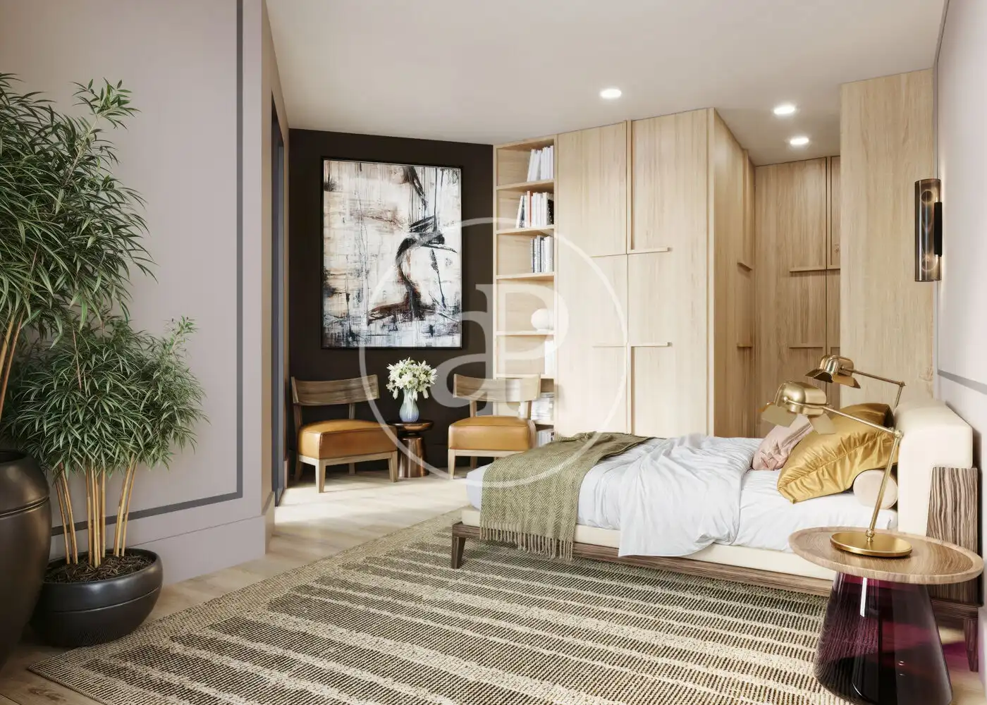 Bedroom of Flat for sale in Barcelona  with Air Conditioner, Heating and Terrace