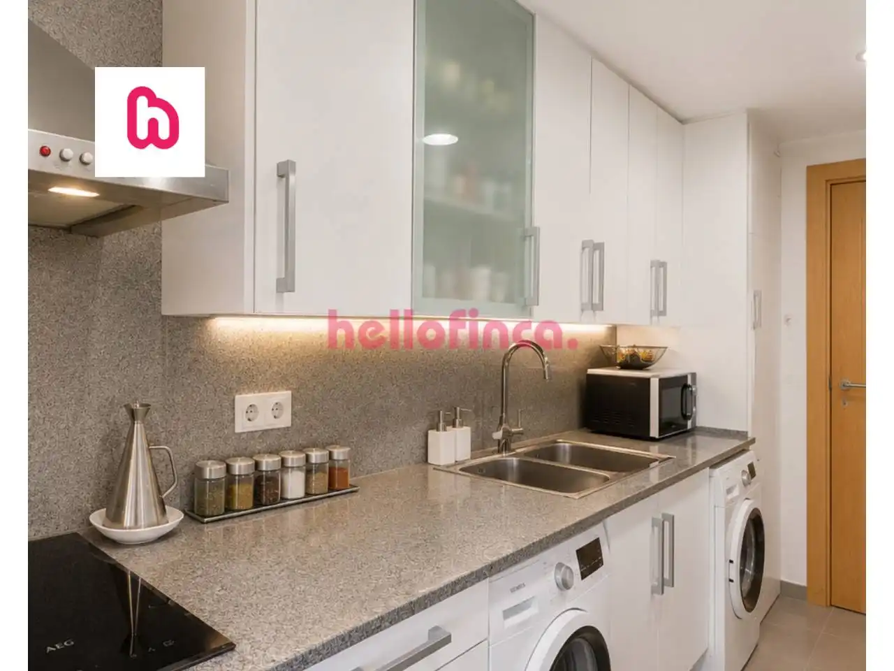 Kitchen of Flat for sale in Capellades  with Air Conditioner, Heating and Parquet flooring