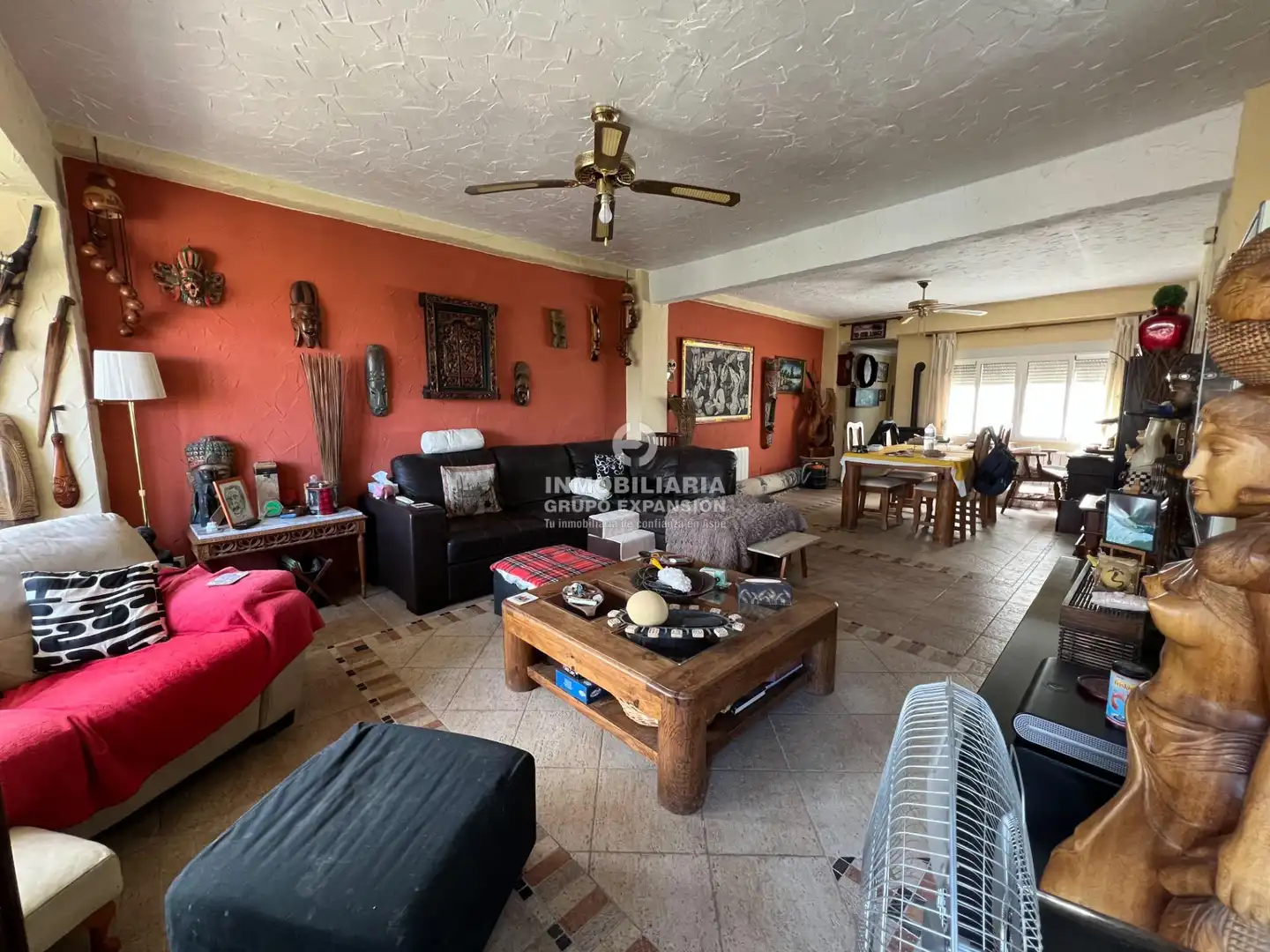 Living room of Flat for sale in Aspe  with Air Conditioner, Heating and Terrace