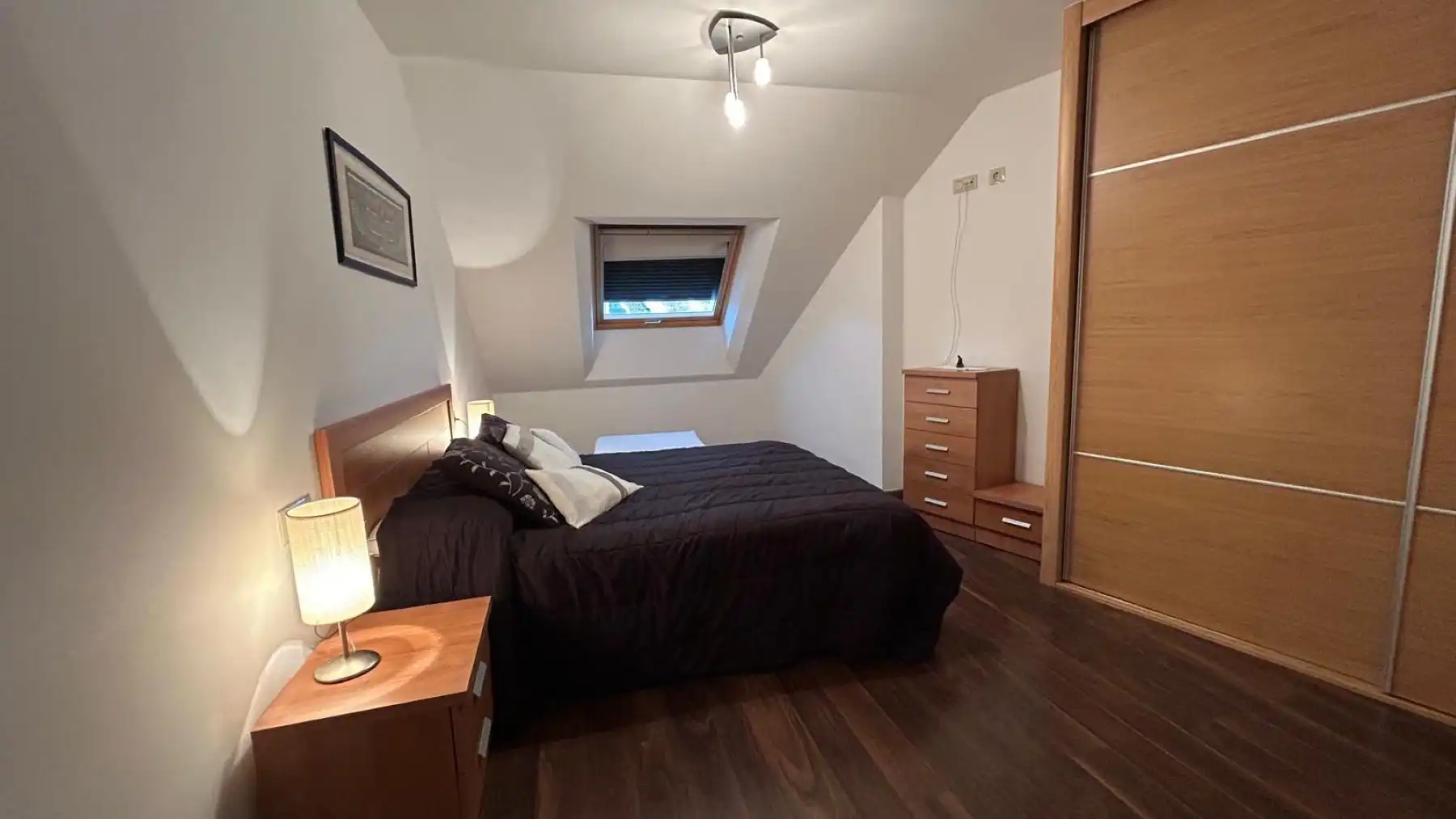 Bedroom of Flat for sale in Ribeira  with Terrace, Furnished and Oven