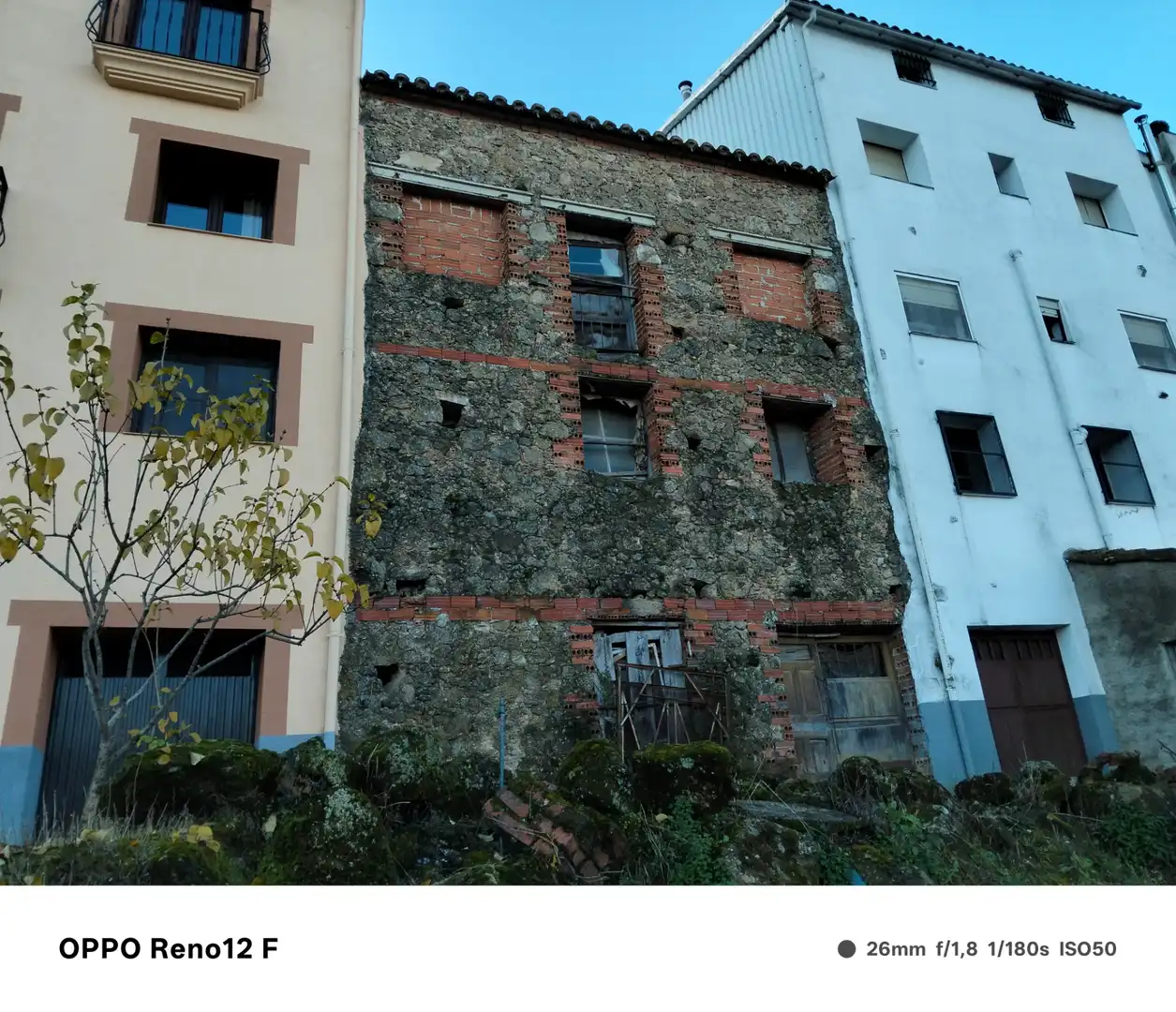 Vista exterior de Finca rústica en venda en Casas del Castañar
