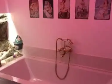 Bathroom of Detached homes for sale in Corcubión, A Coruña