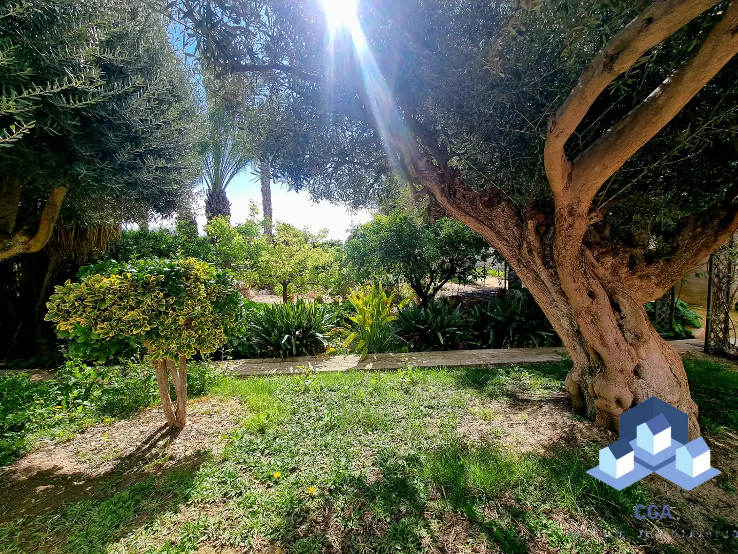 Jardí de Casa o xalet en venda en Lorca amb Aire condicionat, Calefacció i Jardí privat