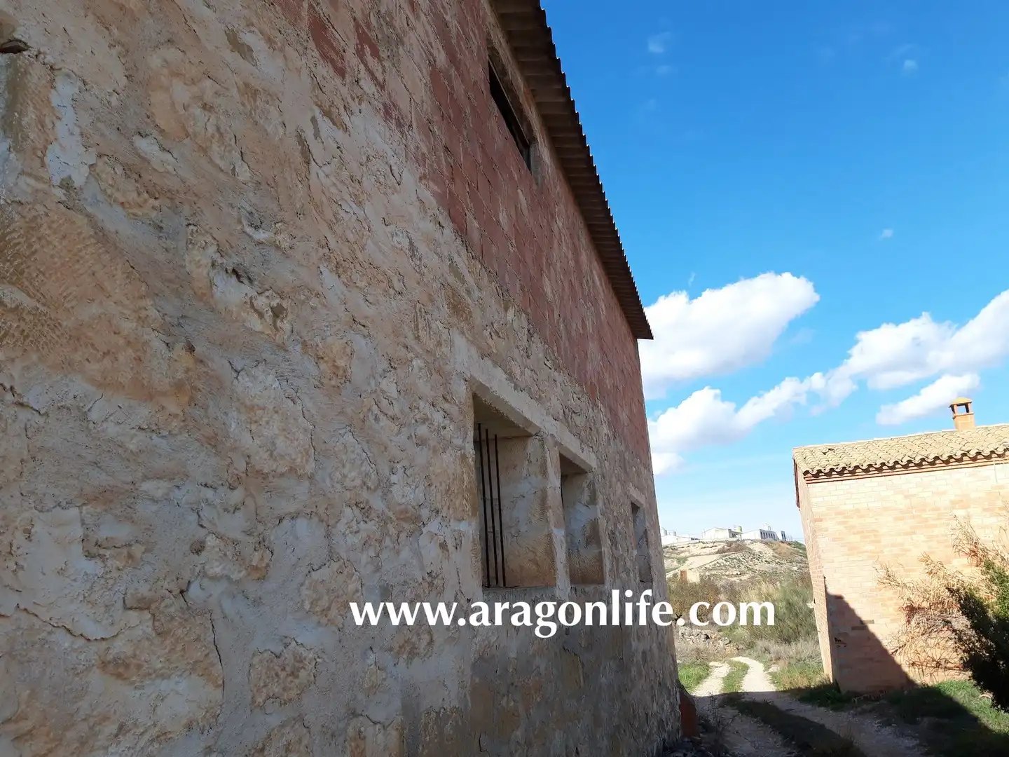 Vista exterior de Casa o chalet en venta en Fabara