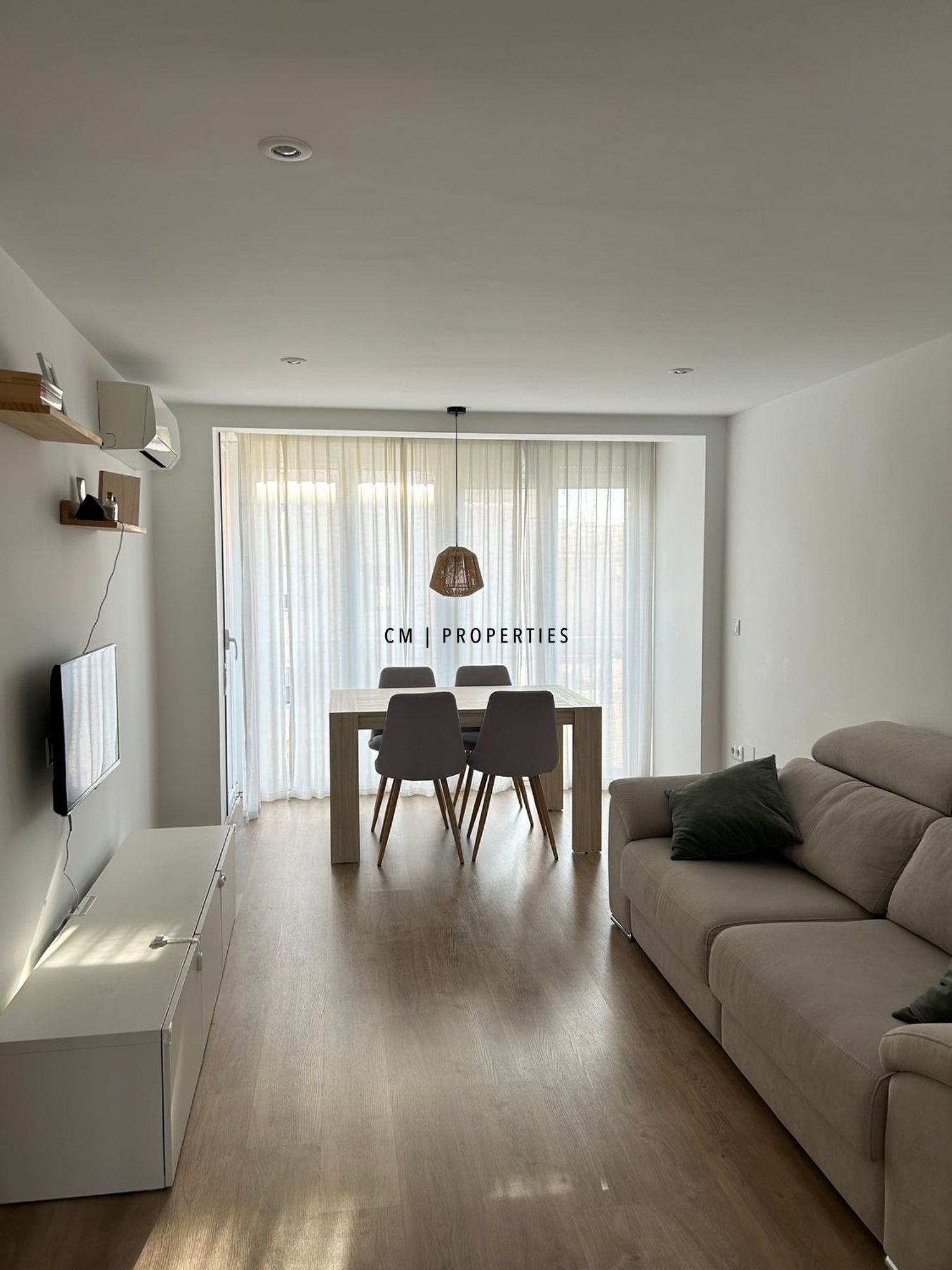 Dining room of Flat for sale in  Valencia Capital  with Air Conditioner and Heating